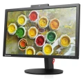 Lenovo ThinkVision T2224zD | 21,5" | Full HD LED IPS Monitor | Webcam VGA HDMI DP | Schwarz